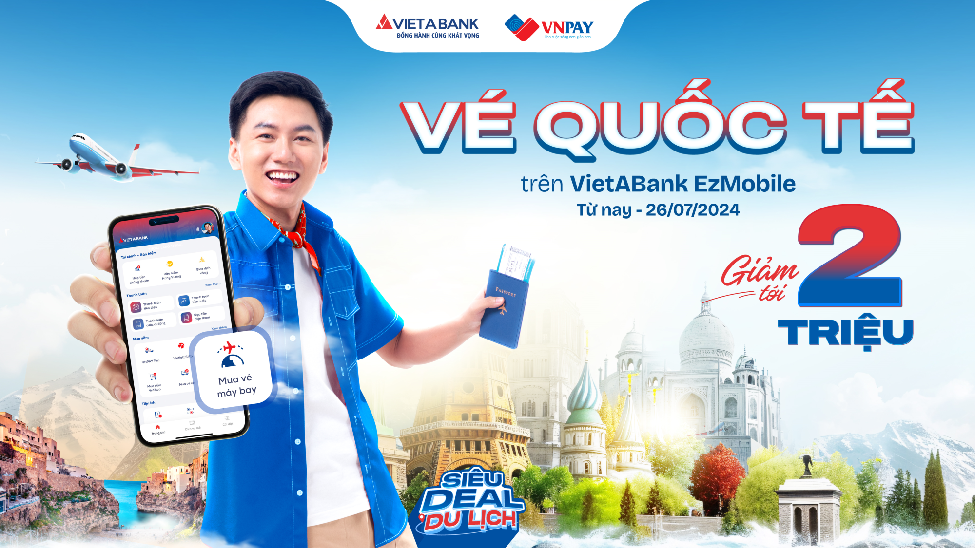 'BAY' CÙNG DEAL XỊN - CHILL HÈ SẢNG KHOÁI CÙNG VIETABANK 